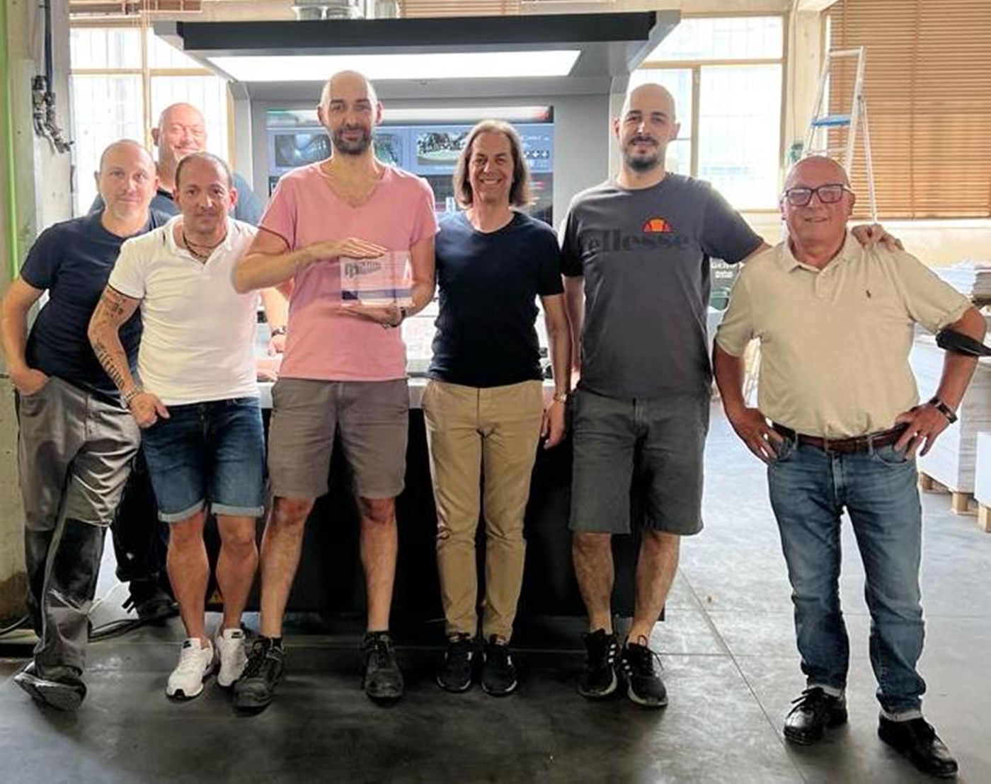 Nuovissima RMGT 970PF-5 alla Cappelli Arti Grafiche di Firenze