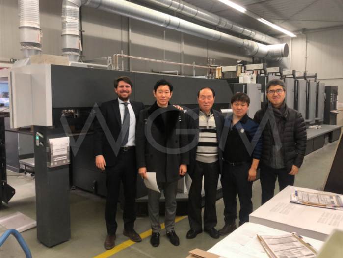 Eunsung Printers acquista due Heidelberg CD 102-5+LX dalla nostra azienda