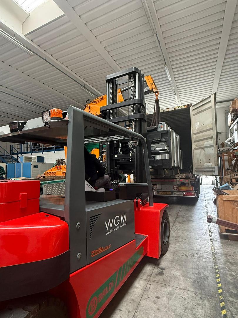 Ryobi 524 GX e Man Roland 704 3B pronte per la loro seconda vita !!