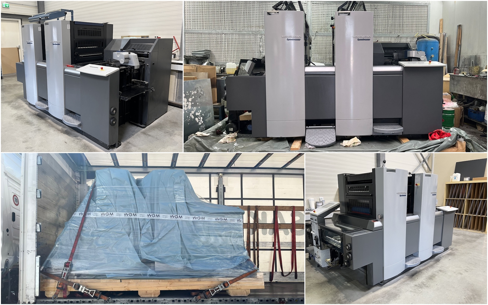 Una bellissima HEIDELBERG SM 52-2 seminuova alla GRAFOTISAK in Bosnia