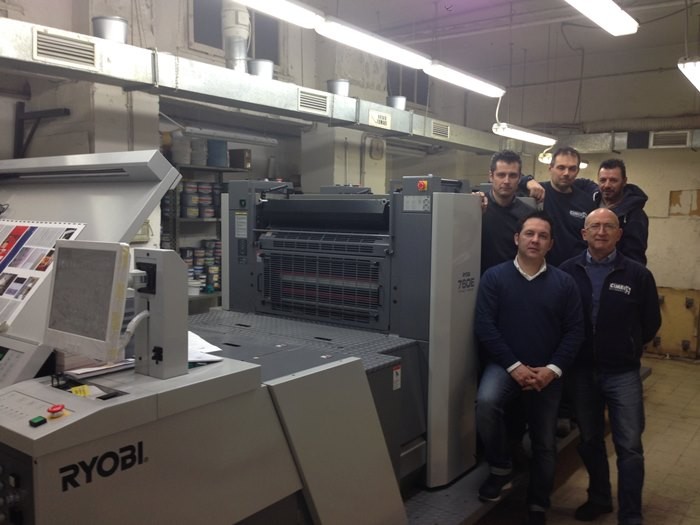 New RYOBI 760 E to CIMER in Rome Italy