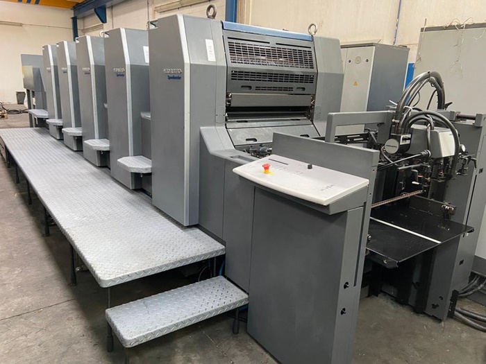 HEIDELBERG SM 74-5P installata in Costa D'Avorio