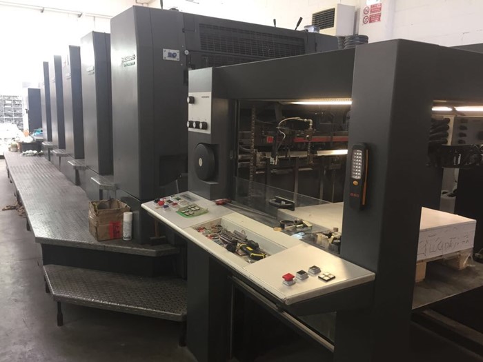 HEIDELBERG SM 102-5P2.3 venduta in Syria durante il COVID-19