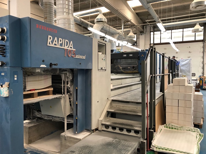 Una bella KBA Ra 105-5+L dalla Sardegna alla Bulgaria