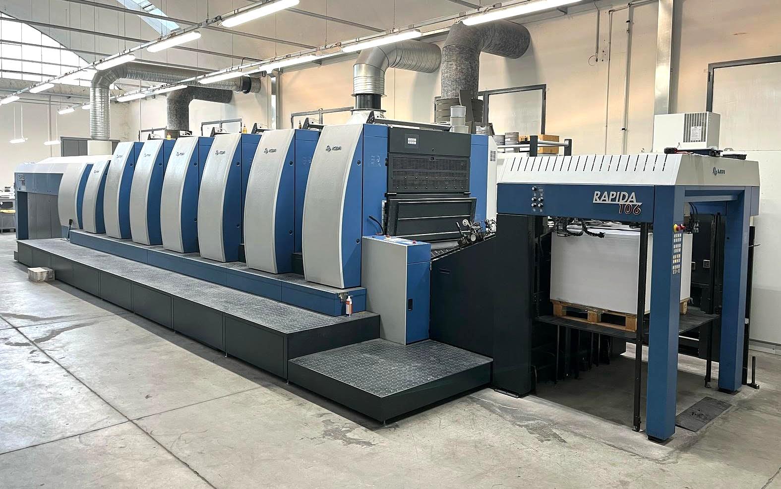 2019 KBA RA106-6+L UV, pronta per la partenza !!