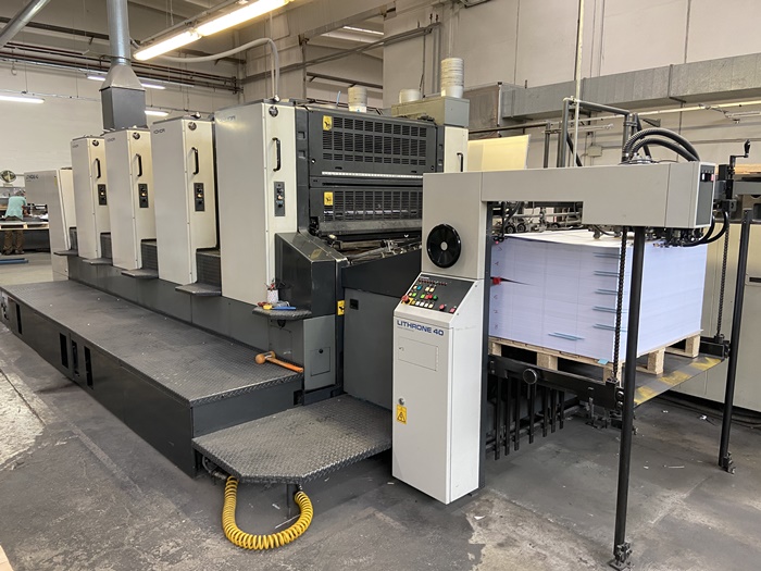 Una Komori L440 usata venduta alla Komori Turchia