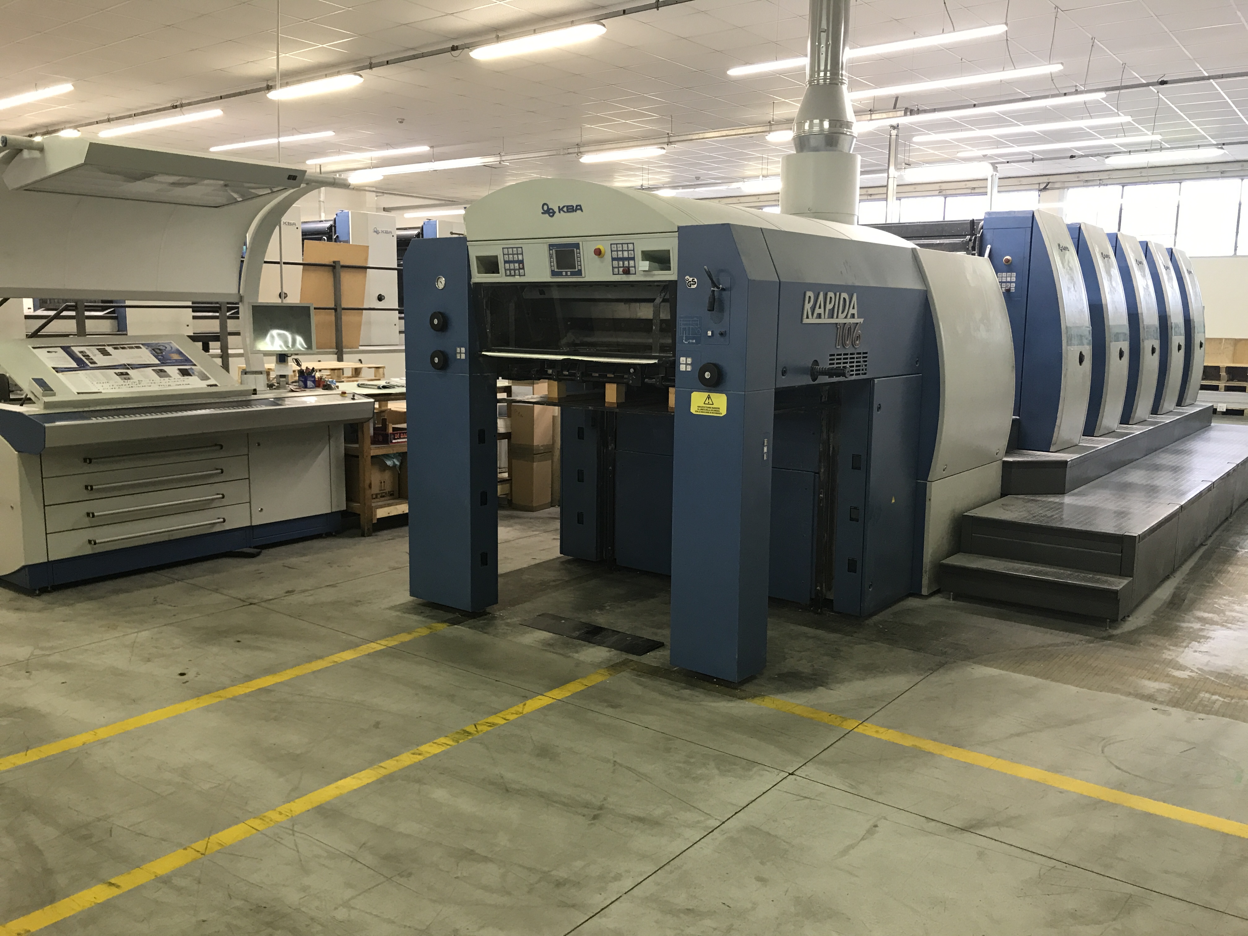 KBA 106-5 acquitata da una società di leasing Italiana e subito venduta in Cina