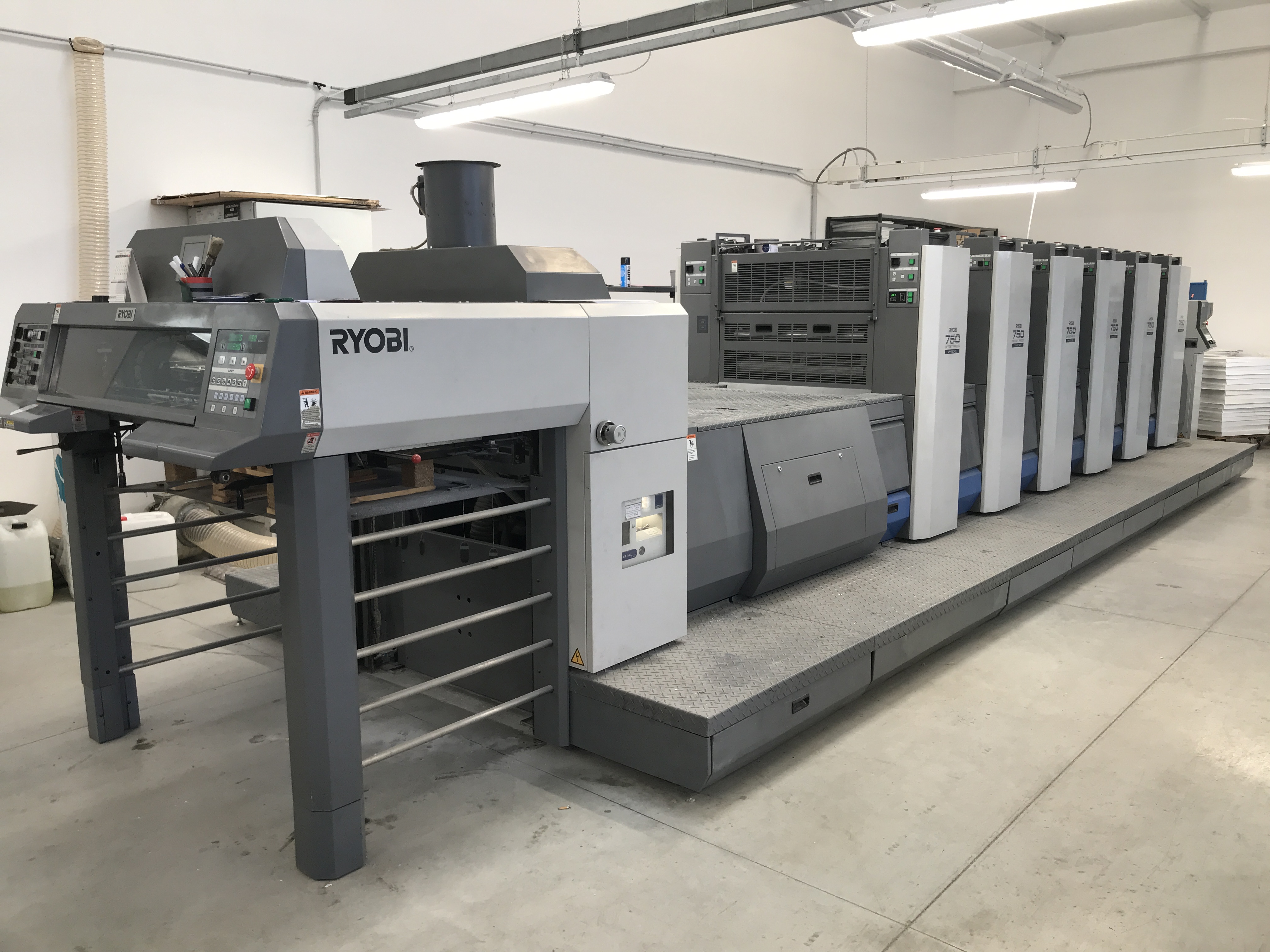 8° macchina alla Tipografia Senesi di Montemurlo