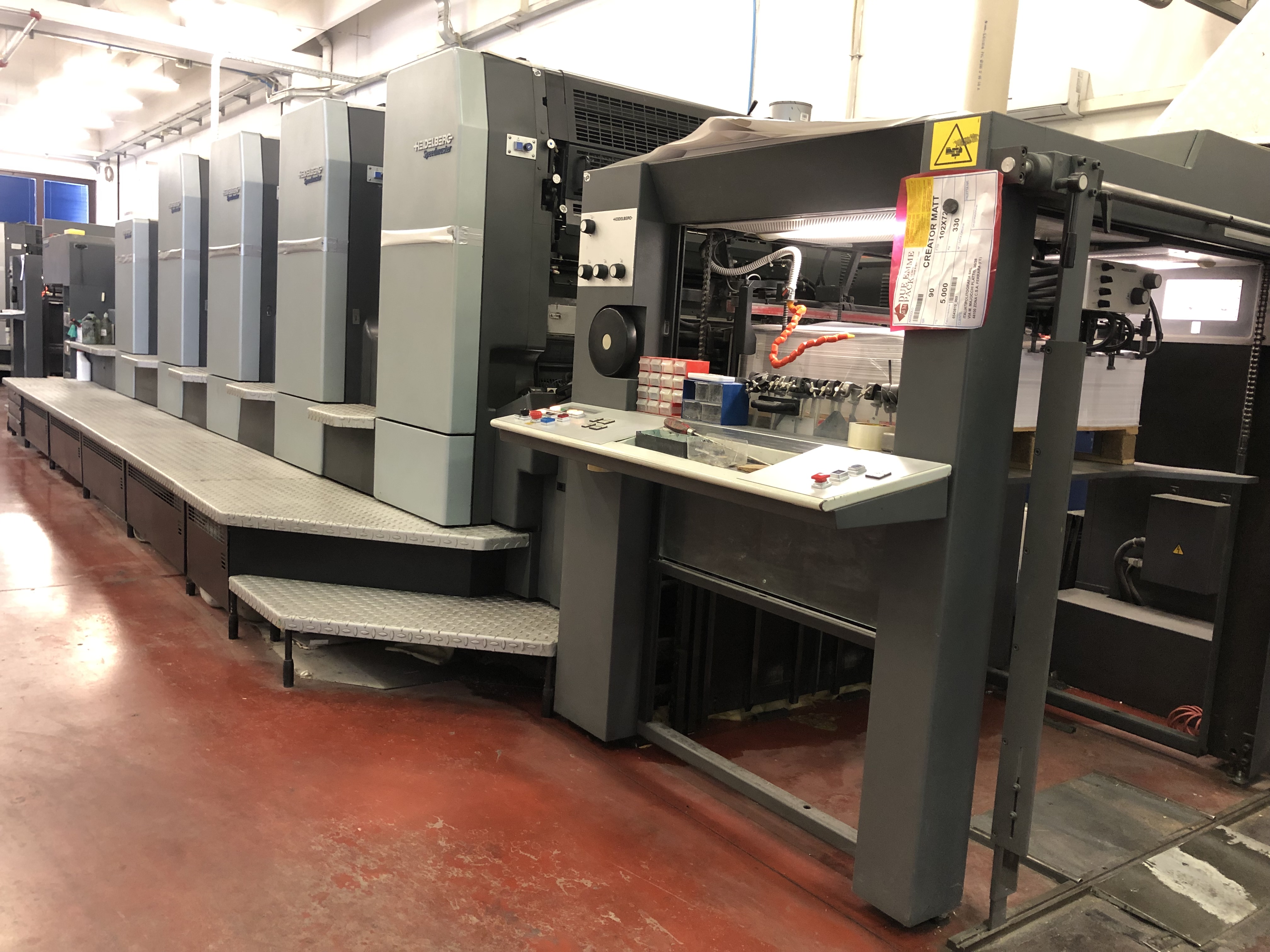 Nebras Printing Press di Riad stampa su Heidelberg SM 102-4P+L