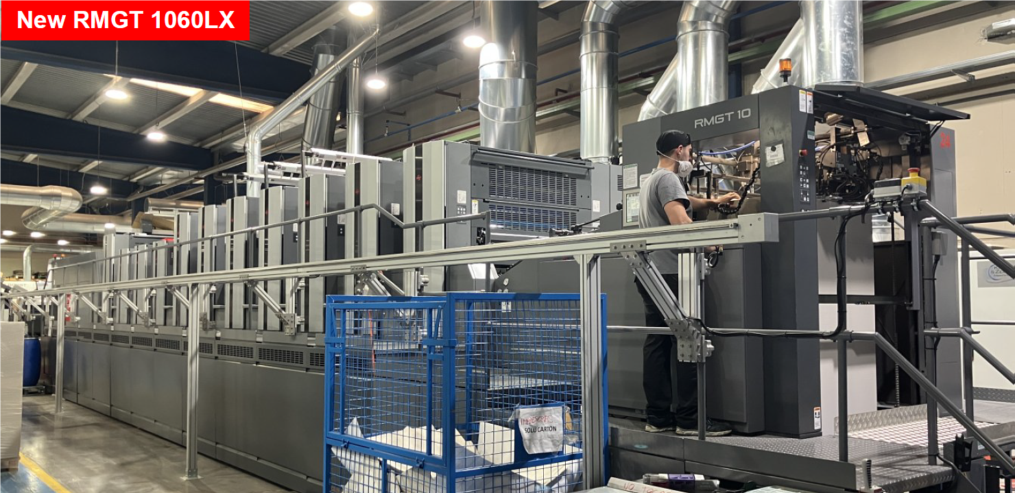 Cartotecnica Spagnola installa 3x RMGT 1060LX