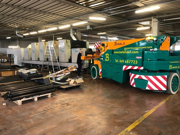 Man-Roland R 905-6 + LV delivered to Mexico during the height of the pandemic