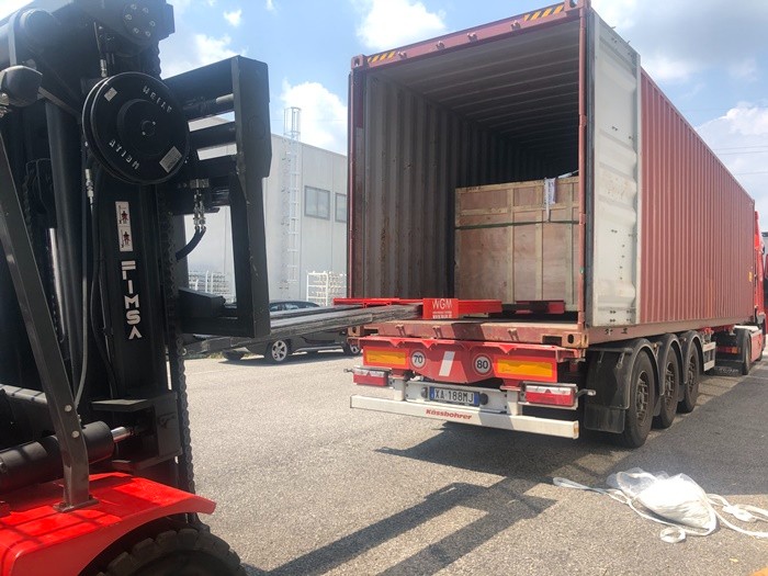 HEIDELBERG SM 102-4P from Korea to Taiwan thanks to Italy