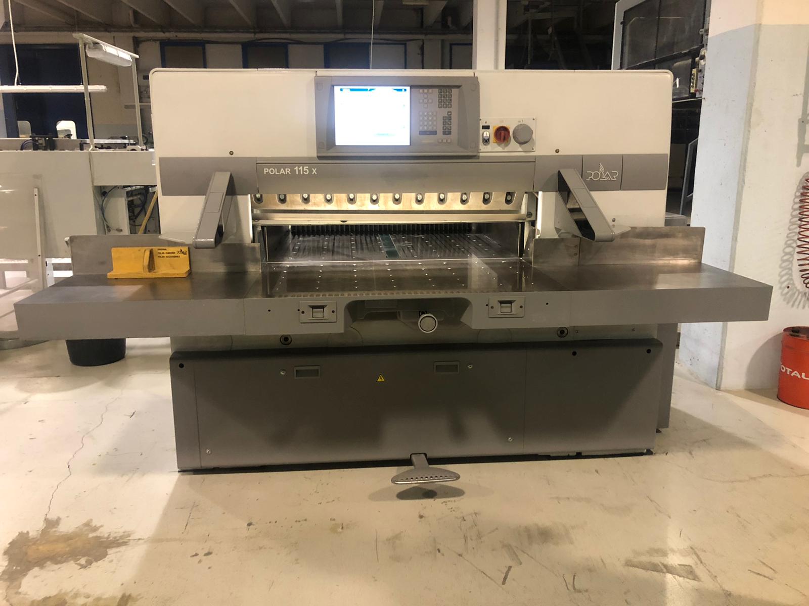 Tagliacarte POLAR 115 X di ultima generazione alla Print In Italy Srl
