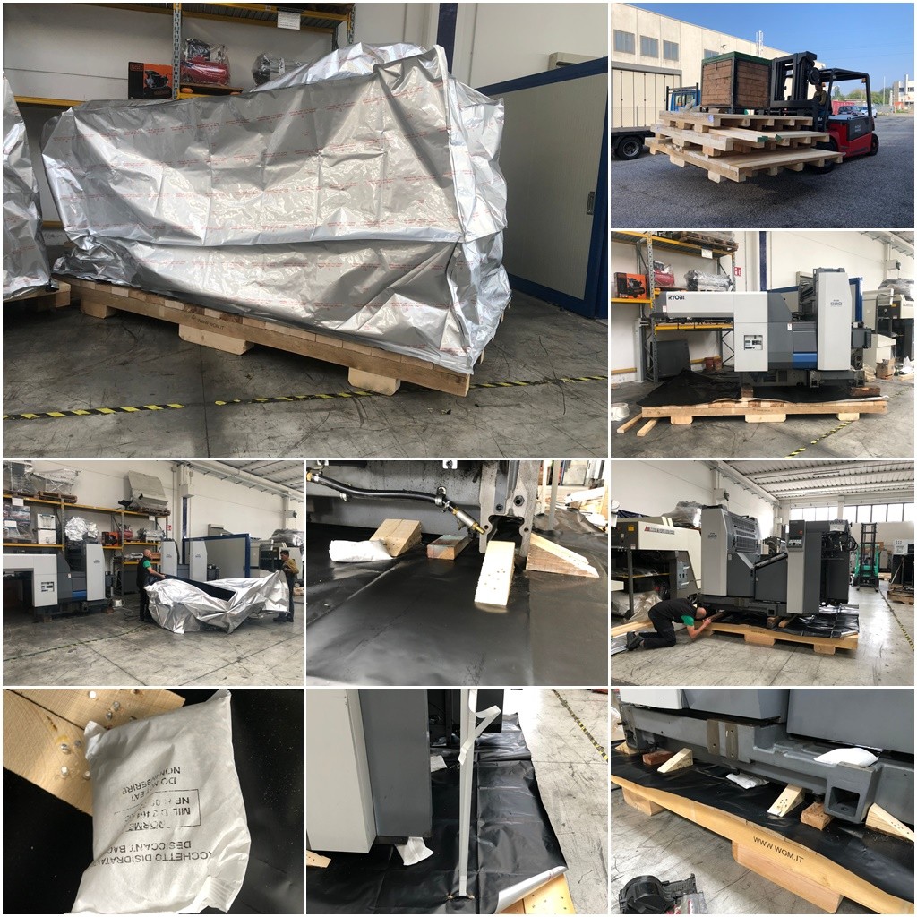 A beautiful RYOBI 924 A on its way to Vietnam