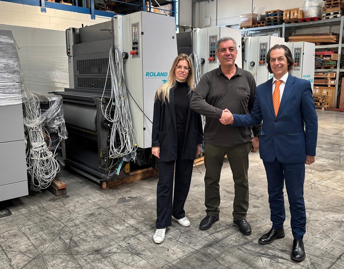 Ryobi 524 GX e Man Roland 704 3B pronte per la loro seconda vita !!