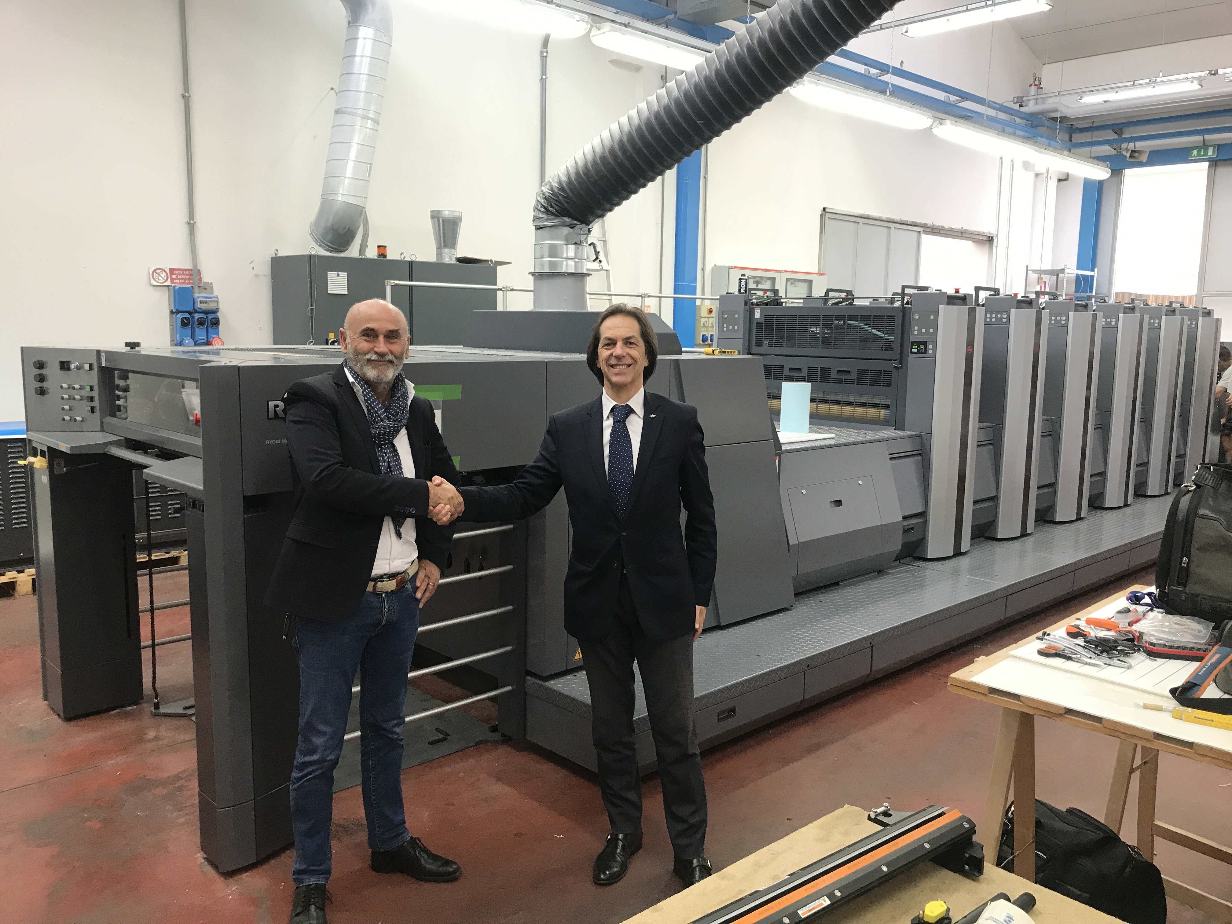 Una nuova RMGT 920ST-5+SLD installata presso Samorani srl