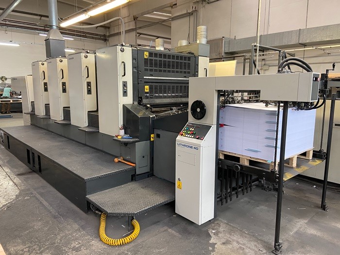 Una Komori L440 usata venduta alla Komori Turchia