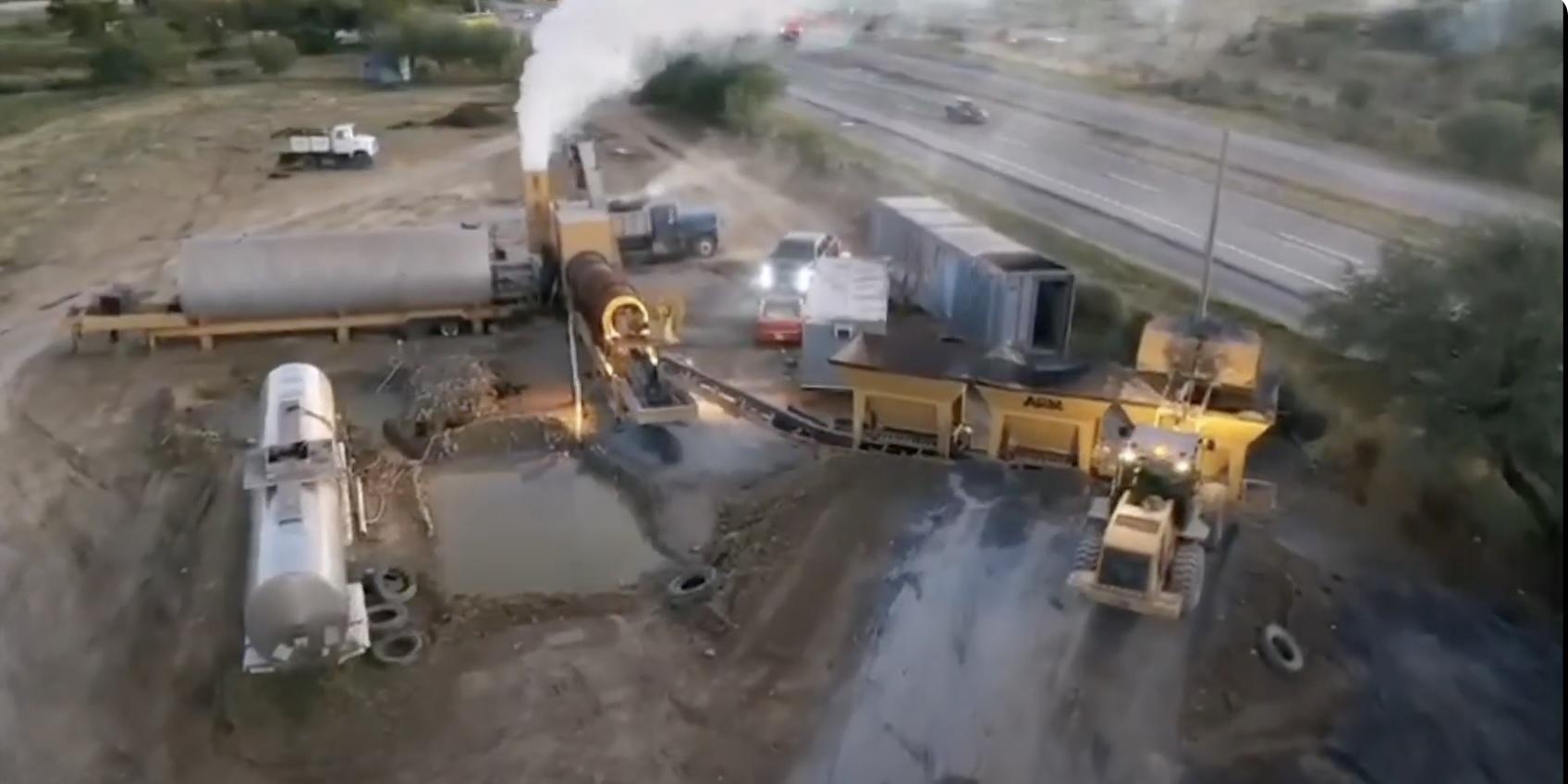 LINNHOFF MODULAR ASPHALT BATCHING PLANT (PLANTA DE BACHEO MODULAR POR LINNHOFF)