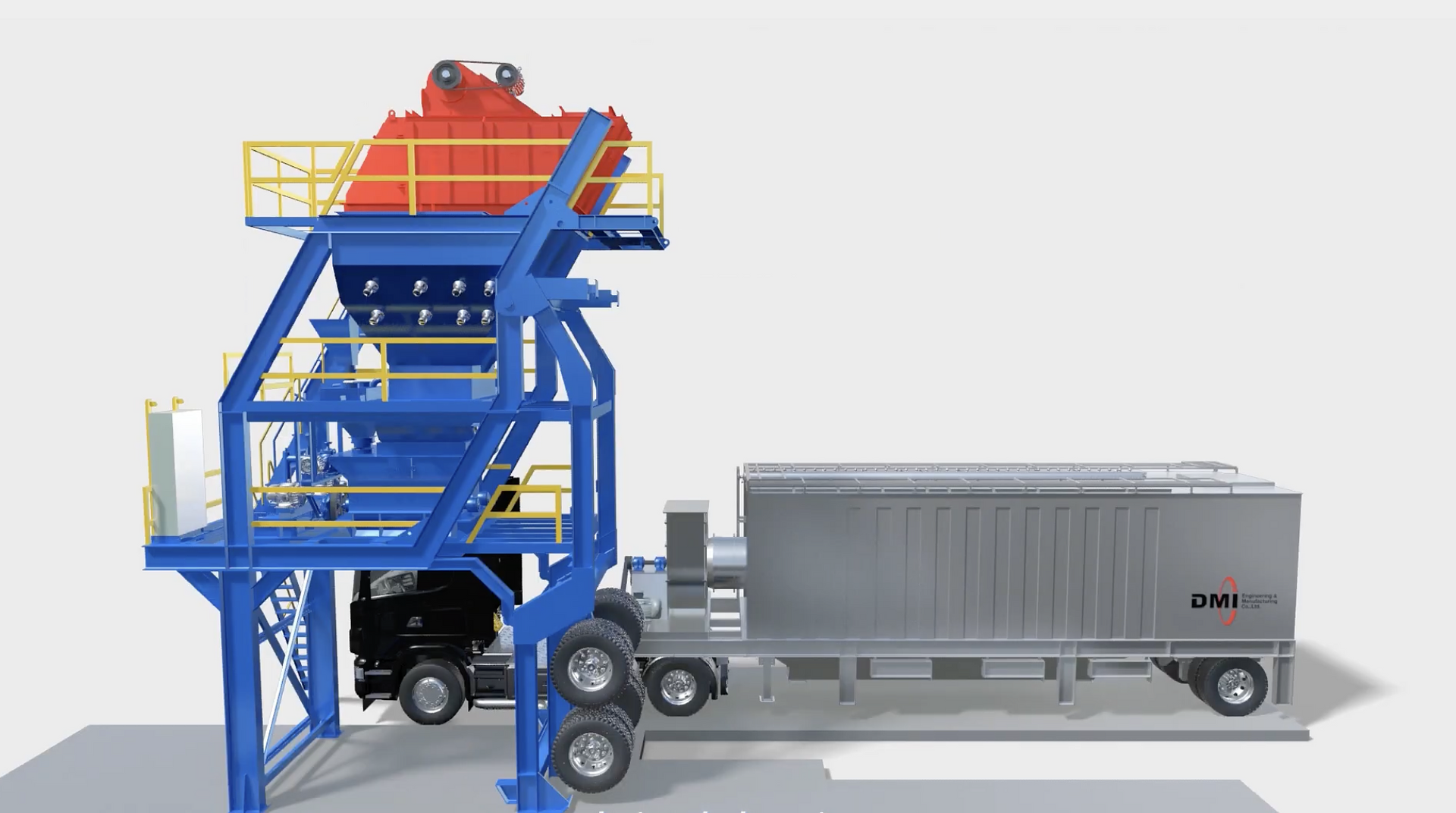 LINNHOFF MODULAR ASPHALT BATCHING PLANT (PLANTA DE BACHEO MODULAR POR LINNHOFF)