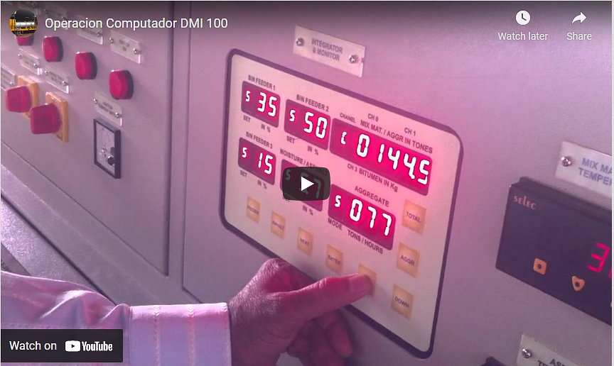 LINTEC ASPHALT BATCH PLANT CSD 1510 WORKING (PLANTA ASFALTO BACHEO LINTEC CSD 1510 EN PRODUCCIO)