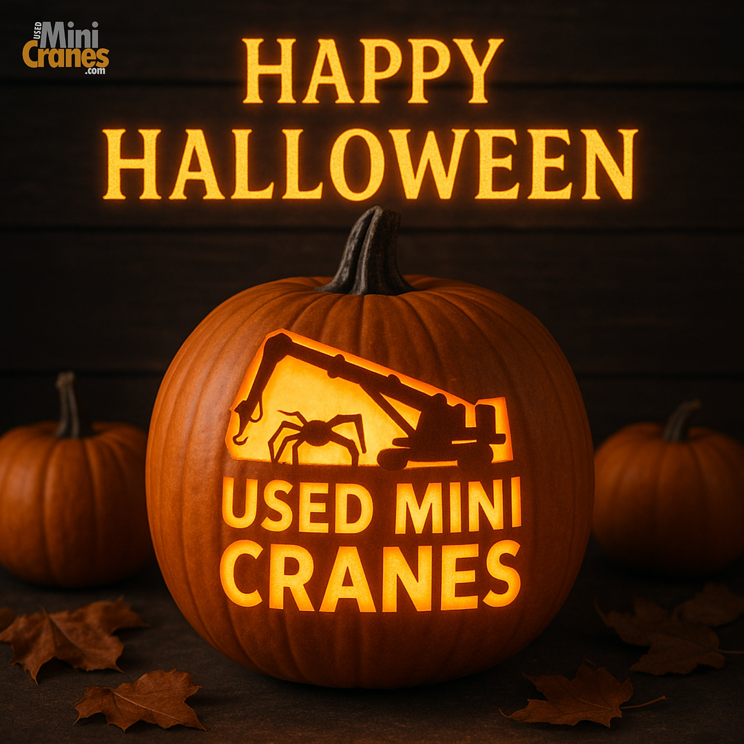 Keeping Your Worksite Safe This Halloween: Reliable Mini Cranes for Every Lift