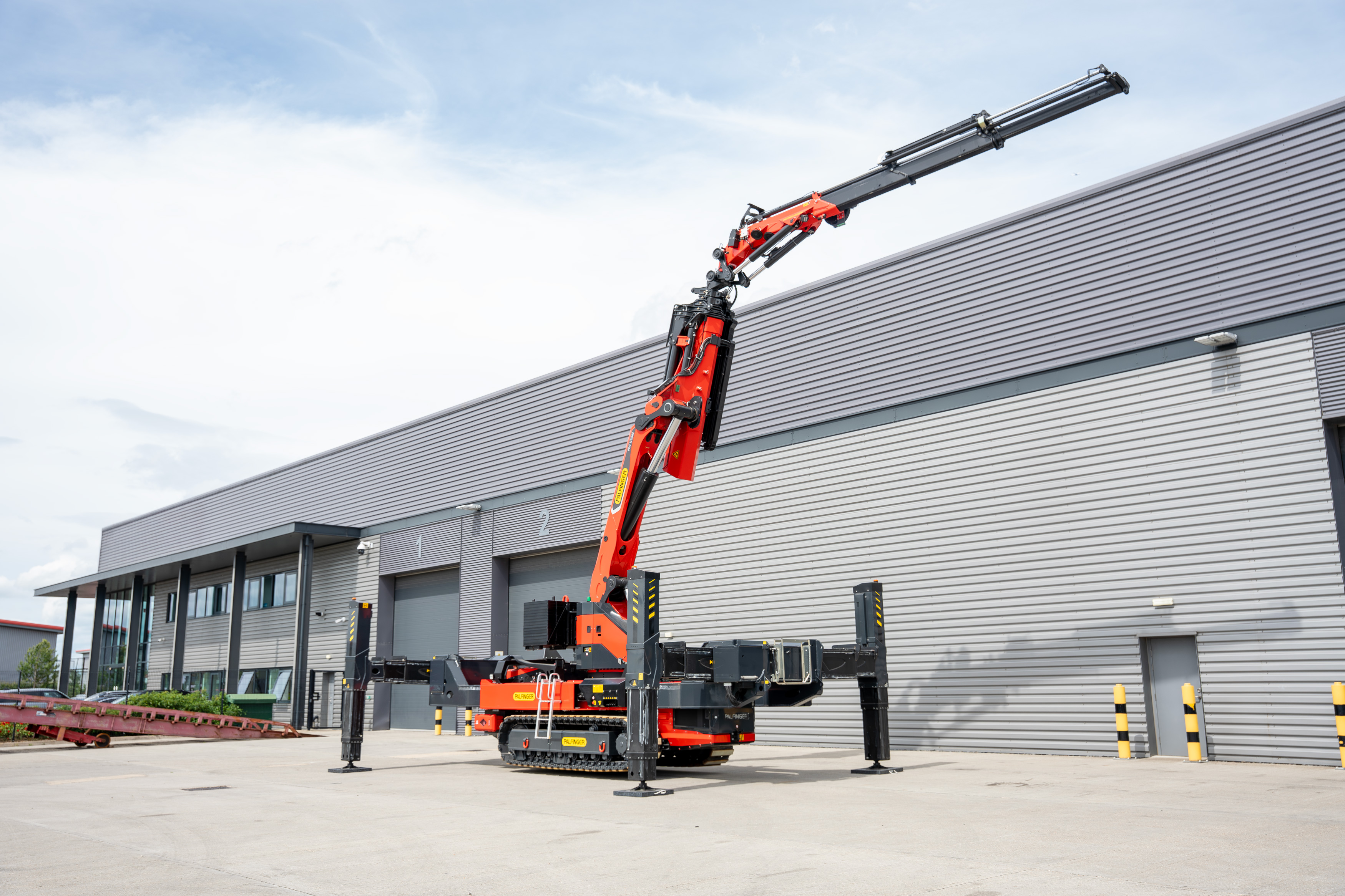 Hydraulic Jib Spider Cranes