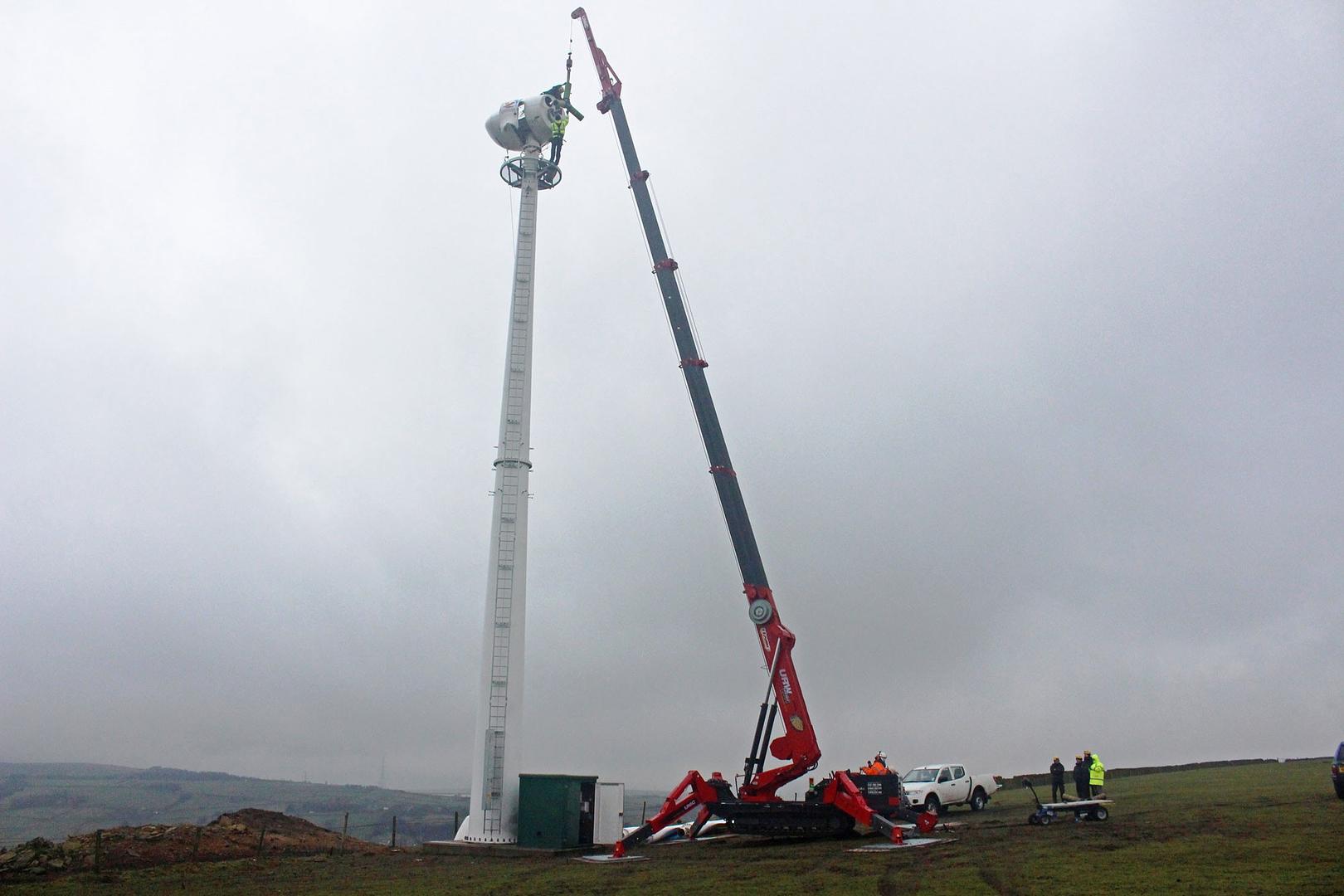 Supporting Offshore Wind Farms: When Mini Spider Cranes Take the Lead
