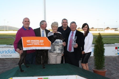 FANTASTIC NIGHT AT ARMAGH GAA NIGHT AT THE DOGS.