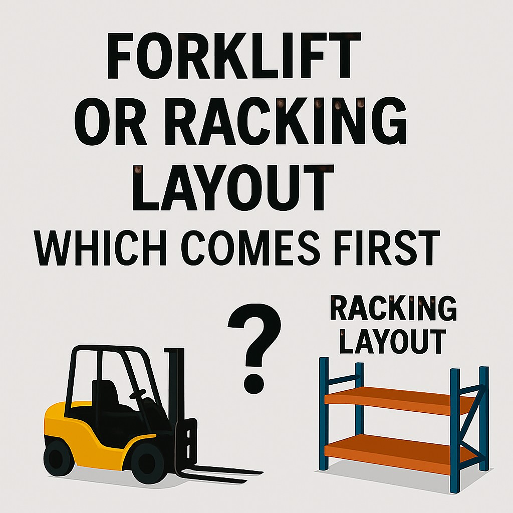 Forklift or Racking Layout—Which Comes First? (Spoiler: Neither.)