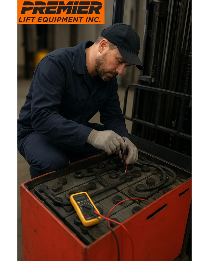 Lead Acid Forklift Batteries: Easier to Maintain Than You Think