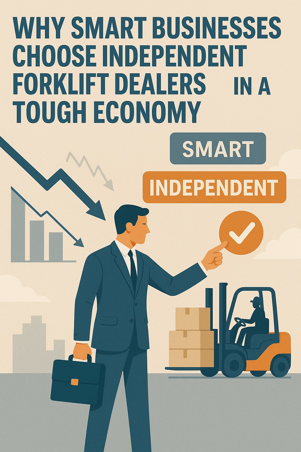 Why Smart Businesses Choose Independent Forklift Dealers in a Tough Economy