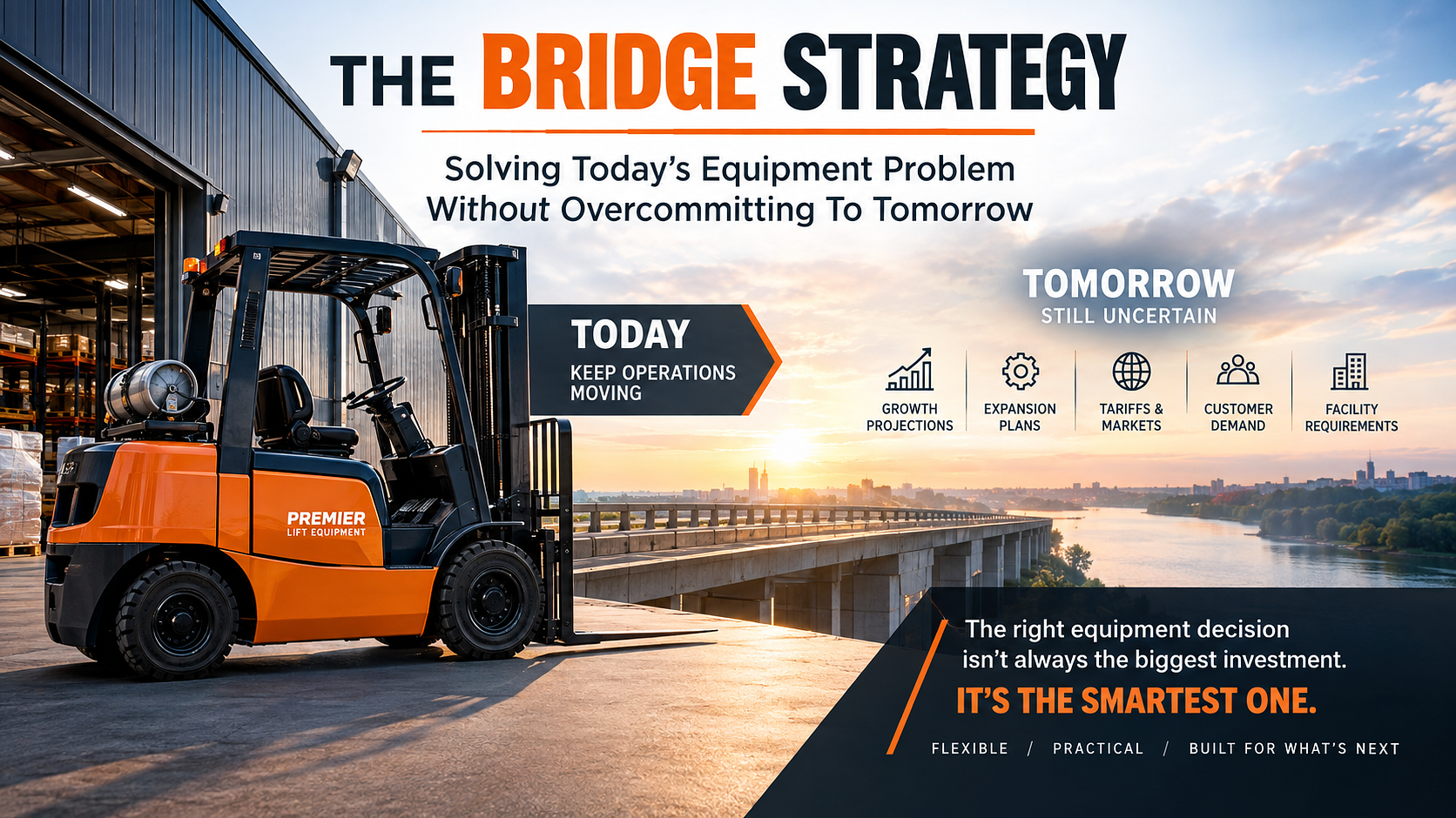 The Bridge Strategy: Solving Today's Equipment Problem Without Overcommitting To Tomorrow