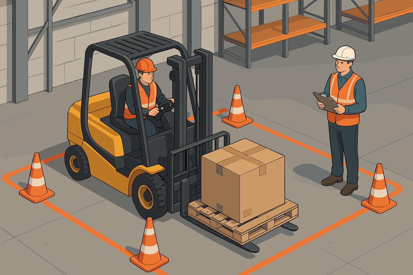 Forklift safety and procedures