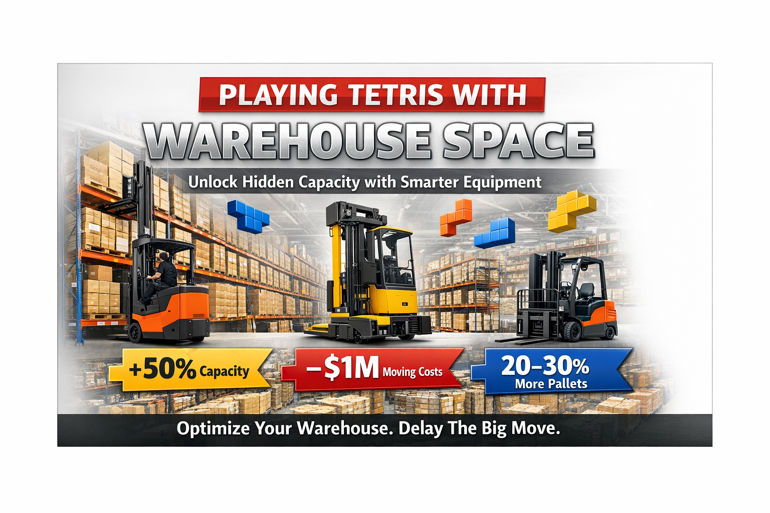 Playing Tetris With Warehouse Space: How Smart Equipment Choices Unlock Hidden Capacity