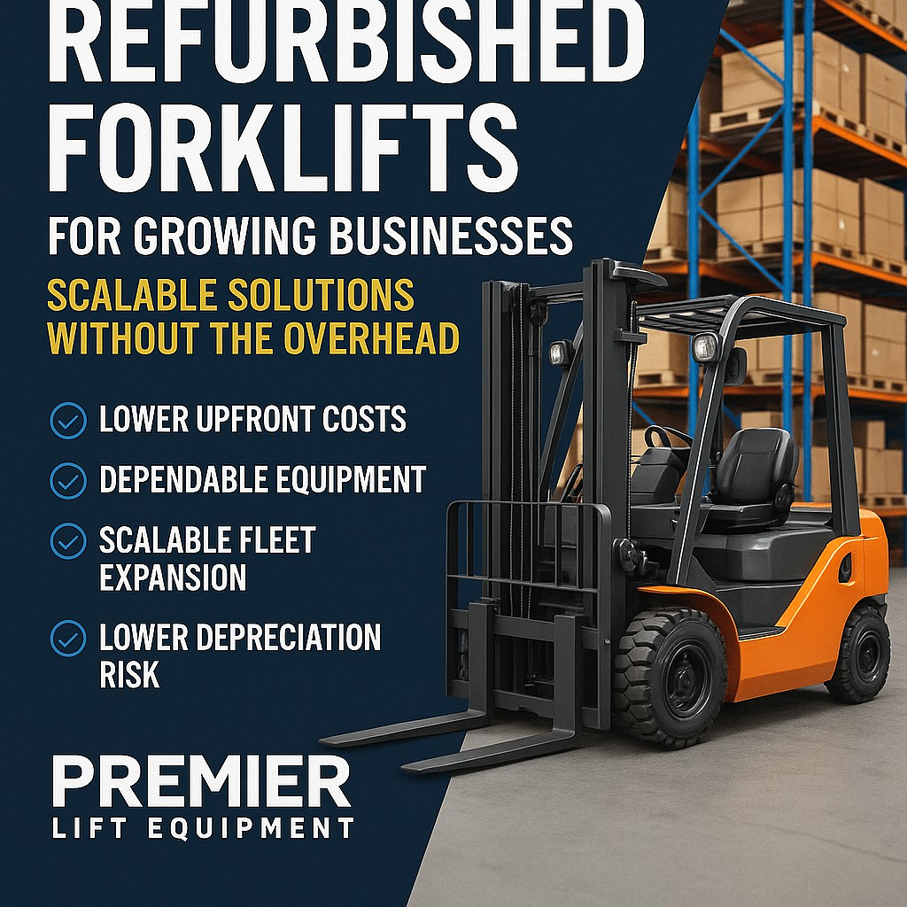 Refurbished Forklifts for Growing Businesses: Scalable Solutions Without the Overhead