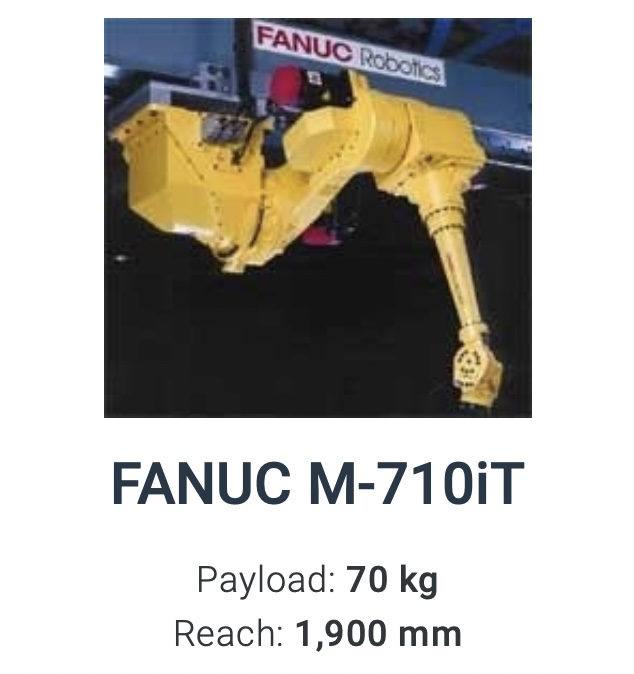 Fanuc M-710iT Data Sheet