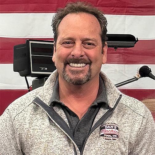Rick McGuire, Servicing Manager at Dan's Machine Tool