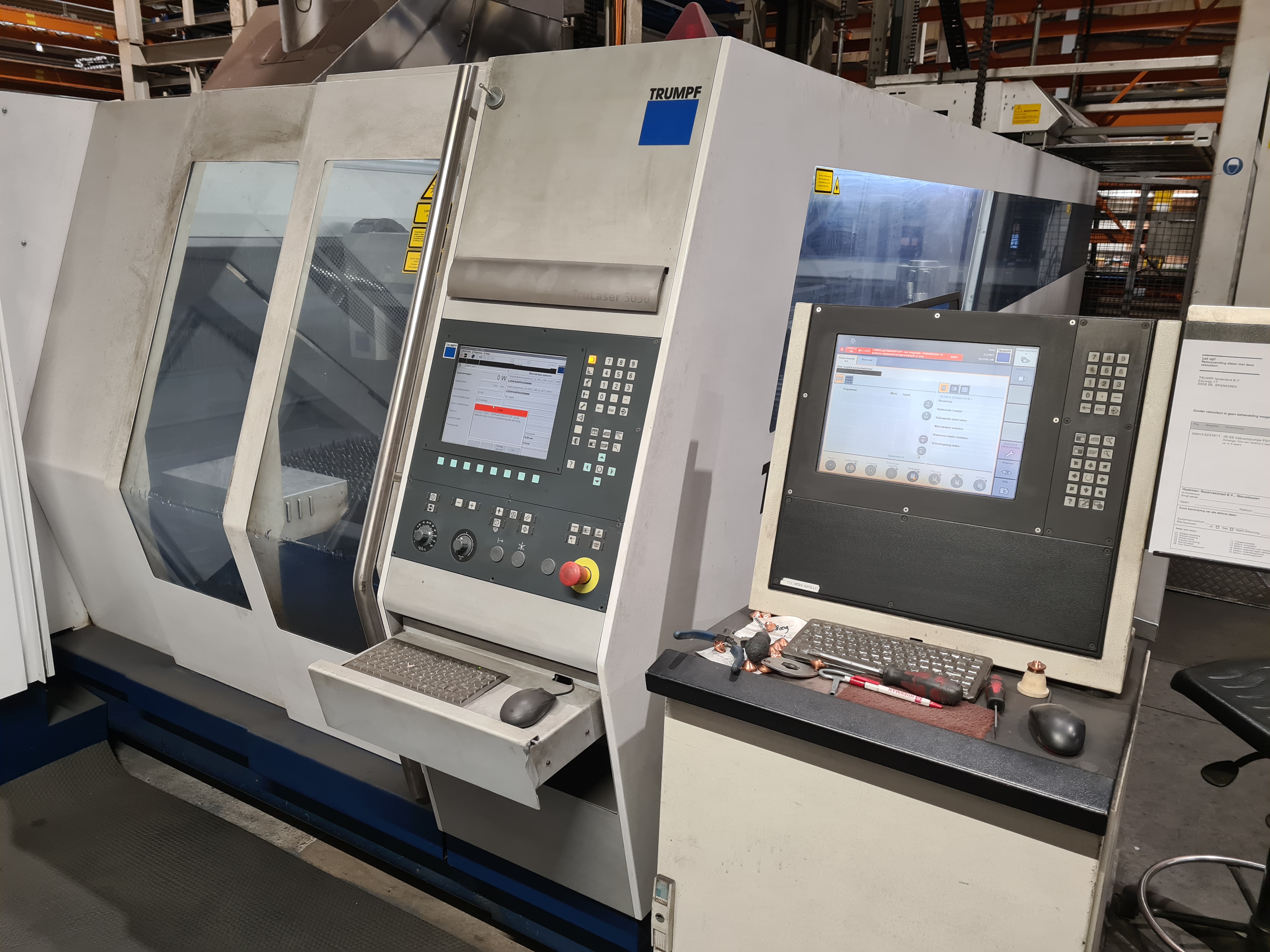 RVS HOEKMAN - Trumpf L5030 CO2 laser