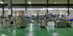 LIQUID FILLING PRODUCTION LINE - FOR SQUARE OR ROUND BOTTLES