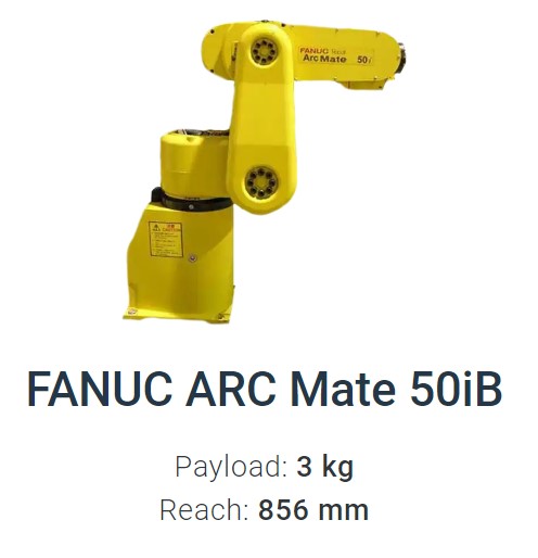 Fanuc Arc Mate 50iB Data Sheet