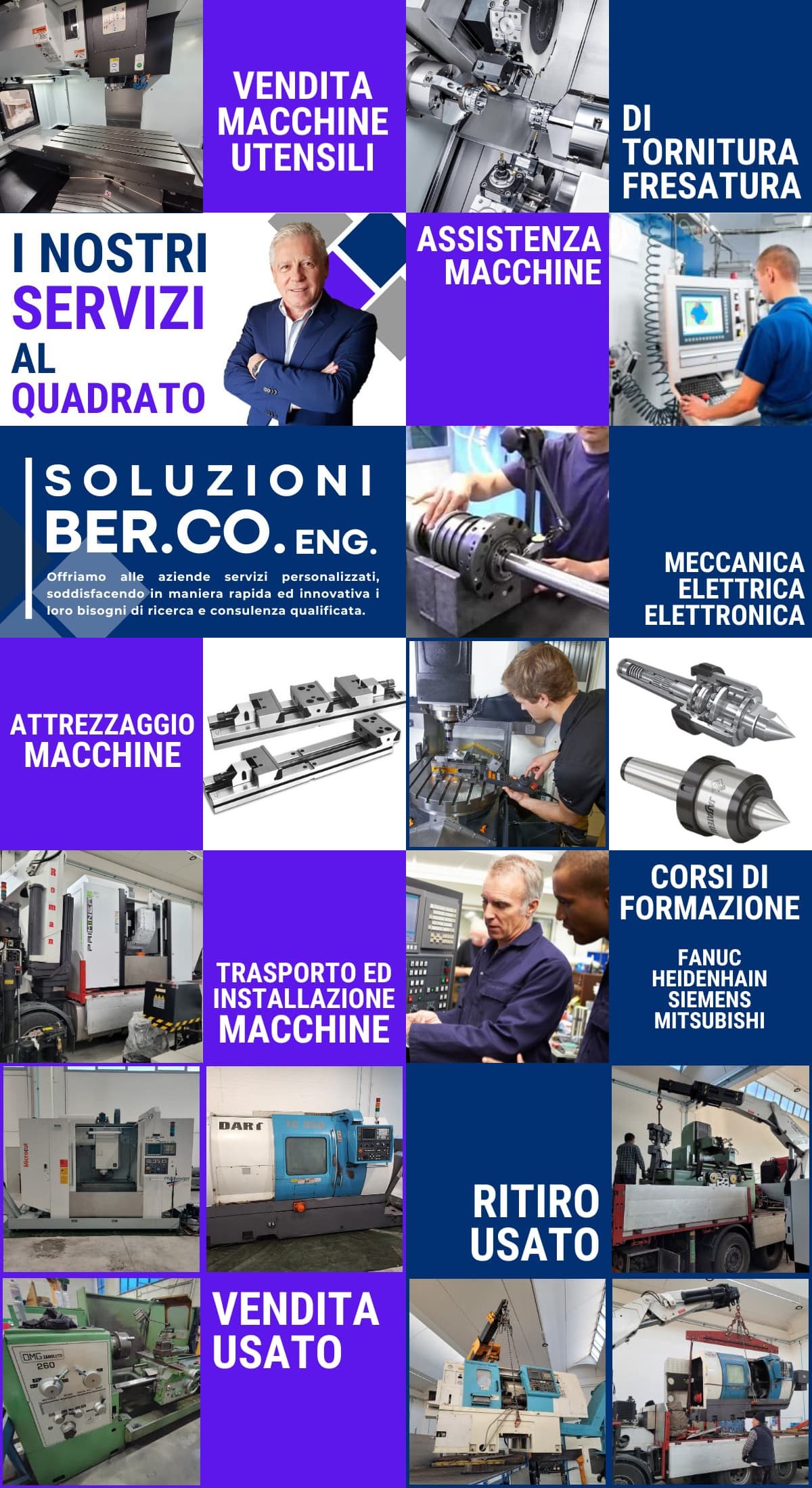 I NOSTRI SERVIZI.. AL QUADRATO 🟦 | SEI IN BUONE MANI CON BER.CO. ENGINEERING