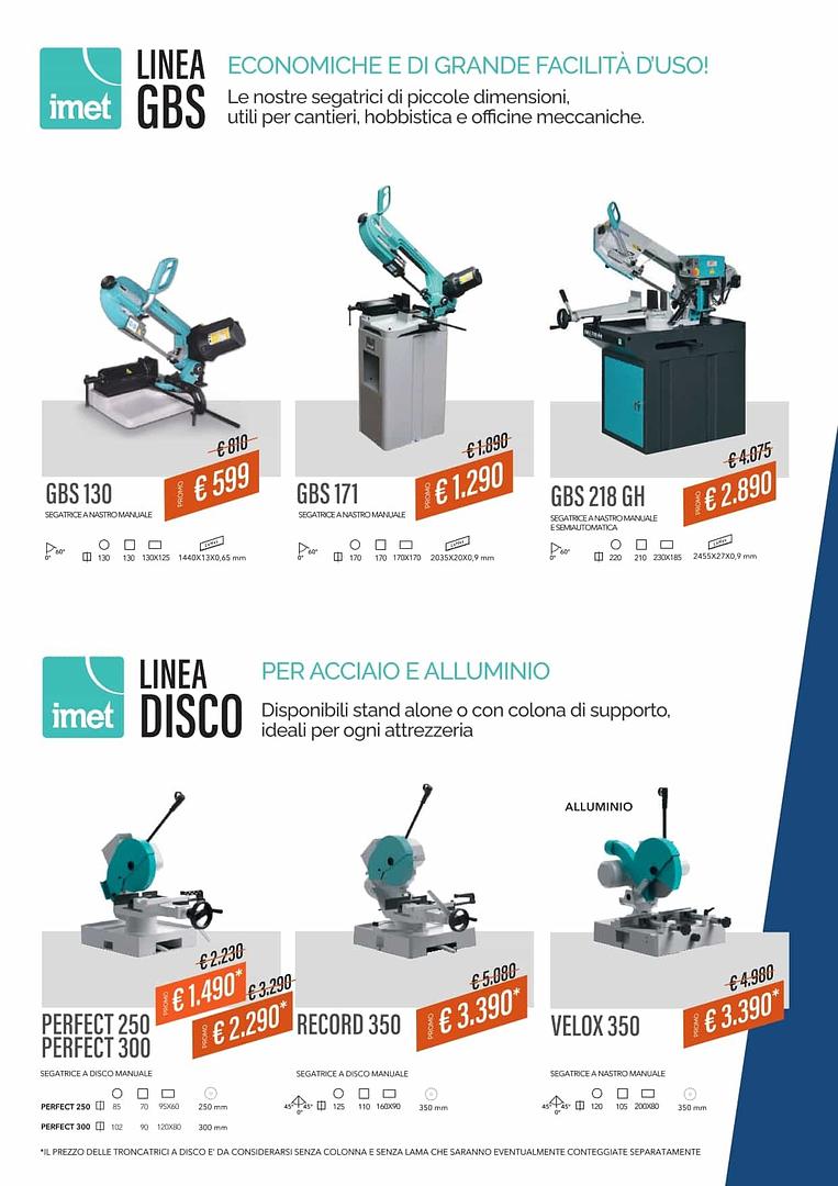 Non perdere la promozione "TAGLIA CON IMET" | Scade il 31/12/2024 