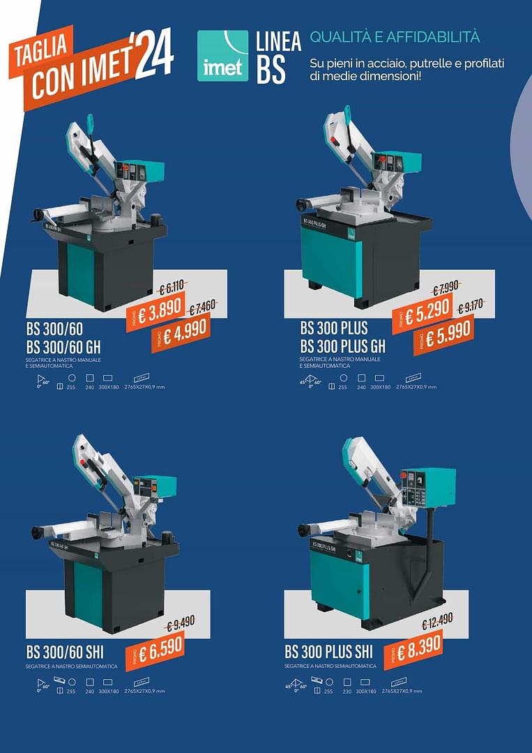 Non perdere la promozione "TAGLIA CON IMET" | Scade il 31/12/2024 