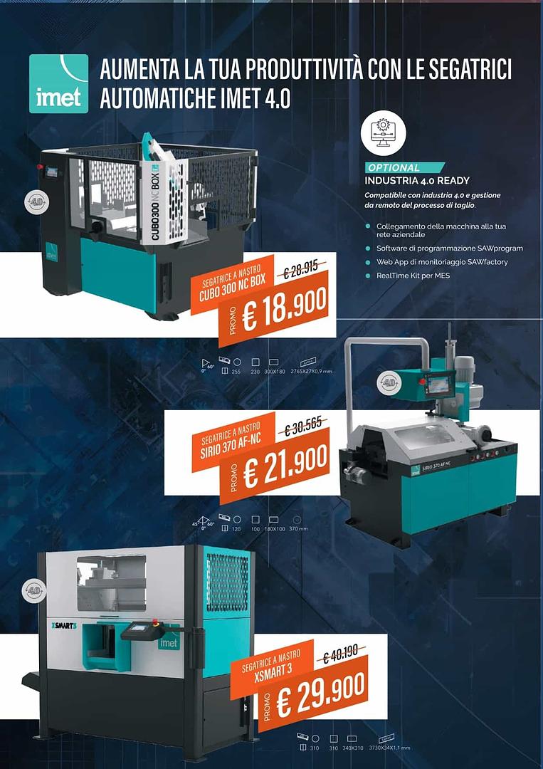 Non perdere la promozione "TAGLIA CON IMET" | Scade il 31/12/2024 