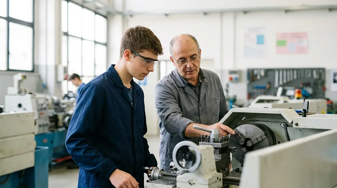 Macchine utensili per scuole e università: vendita, assistenza e attrezzature per la formazione tecnica