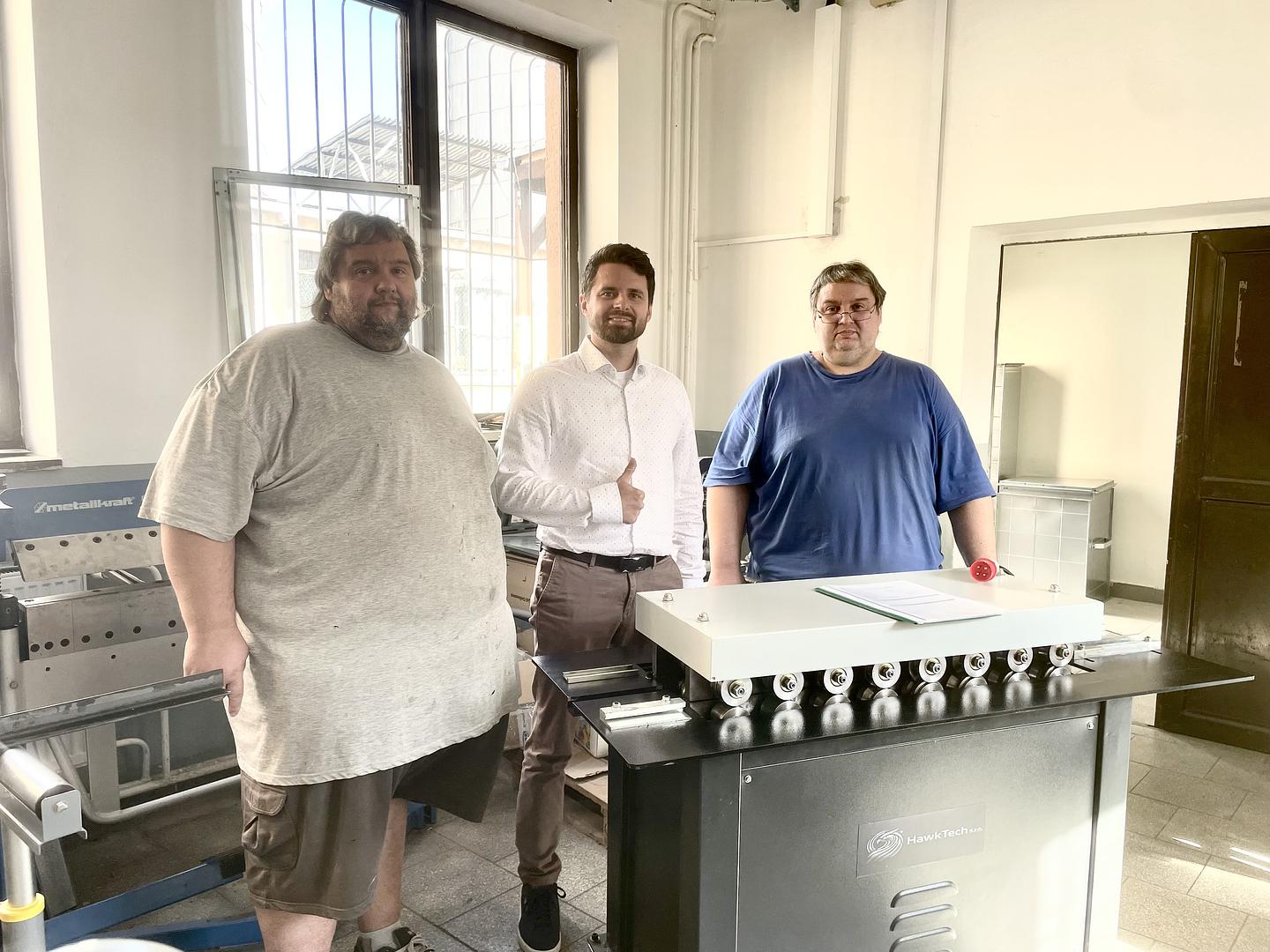 PPS Technic Vzduchotechnika - new machine from HawkTech s.r.o.