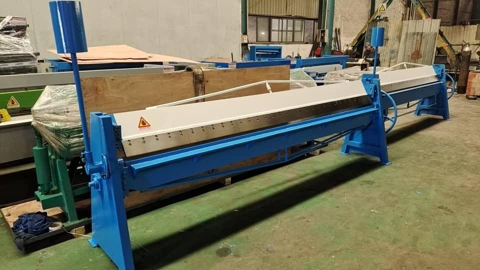 HawkTech machinery installation in production hall