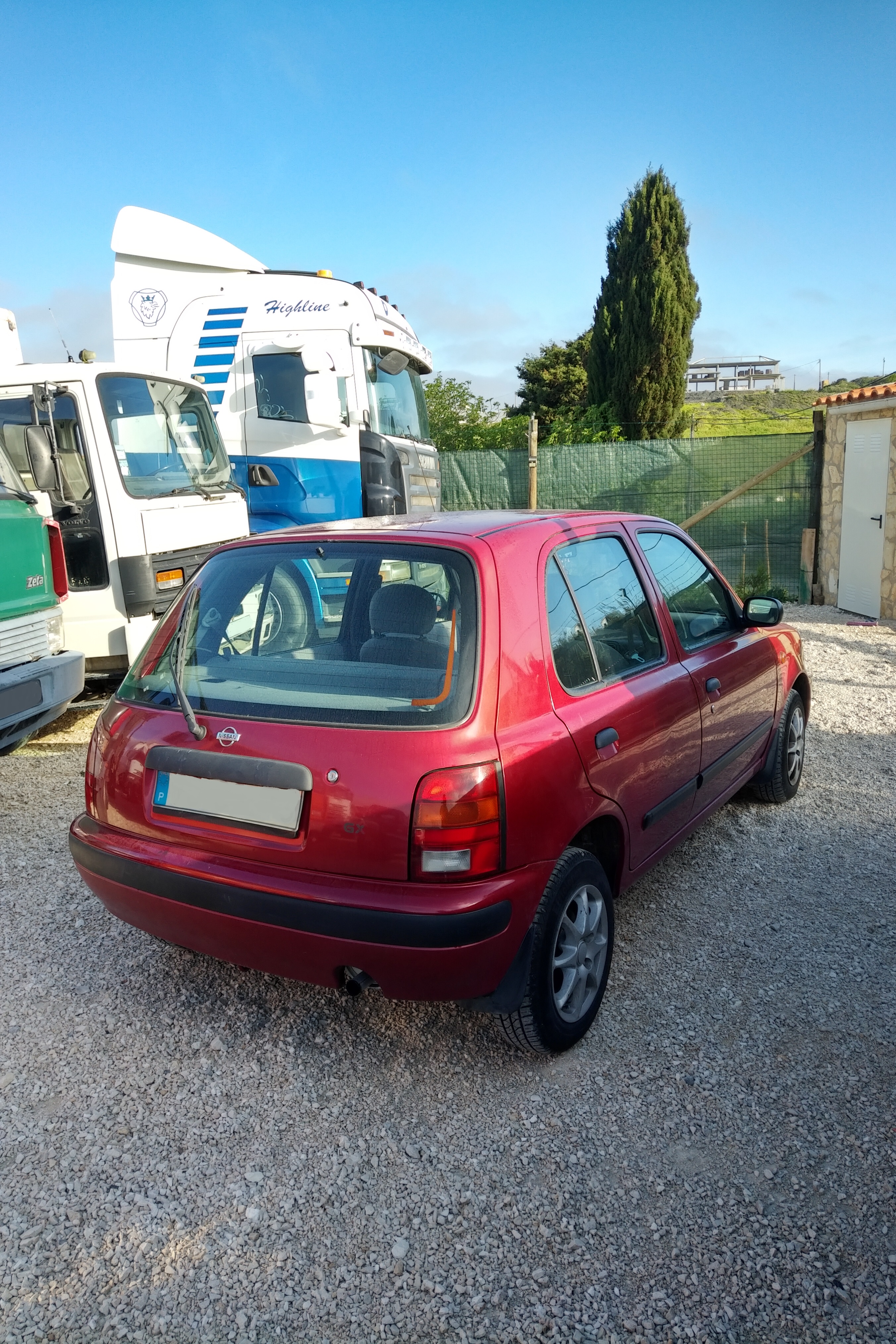 Left hand drive Nissan Micra K11 Petrol 5 door car sold to Lagos - Nigeria.