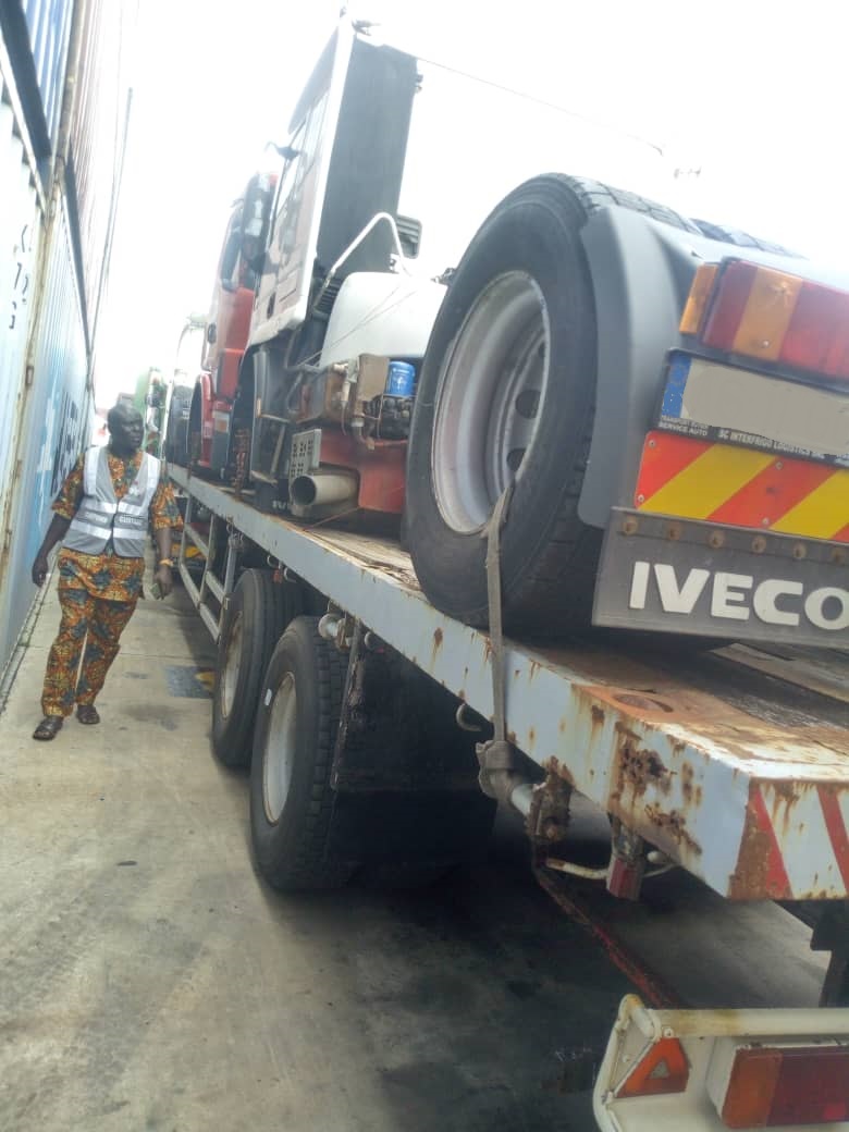 Lagos - Nigeria. Sold and shipped by Britannia Export Consultants Ltd