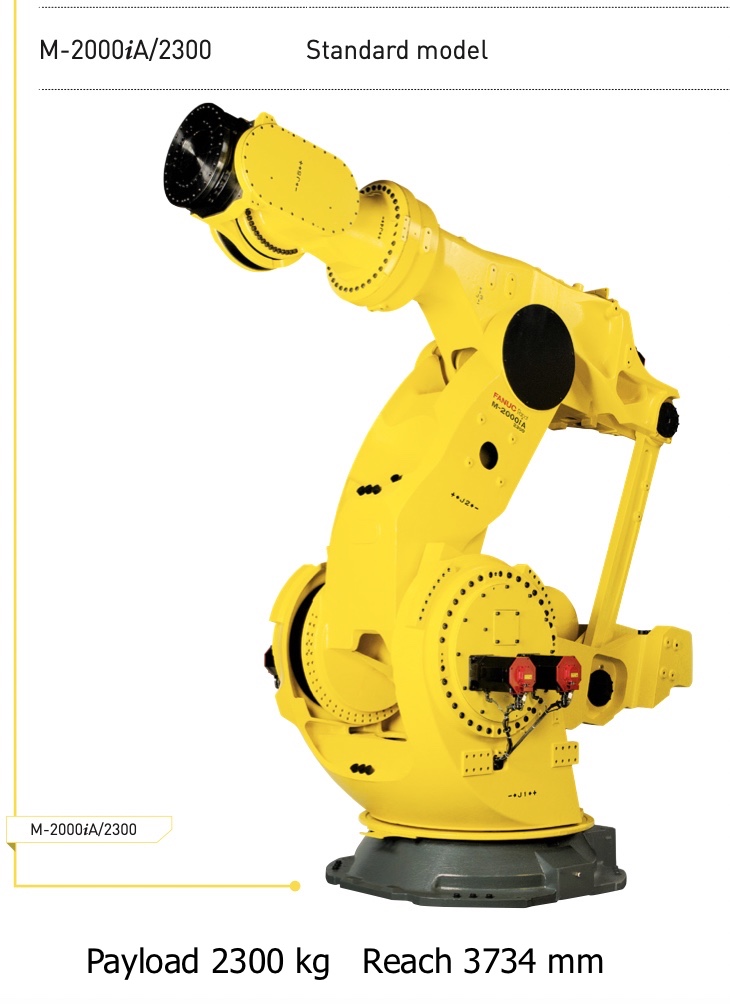 Fanuc M-2000iA/2300 Data Sheet M-Series robot